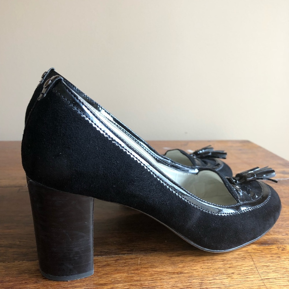 Naturalizer Black suede heels - Picture 2 of 5